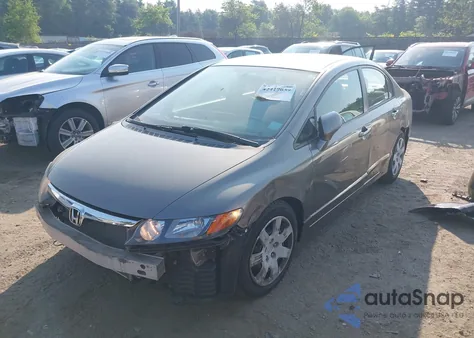 2007 Honda Civic Lx from USA, damaged, VIN 1HGFA16587L030194